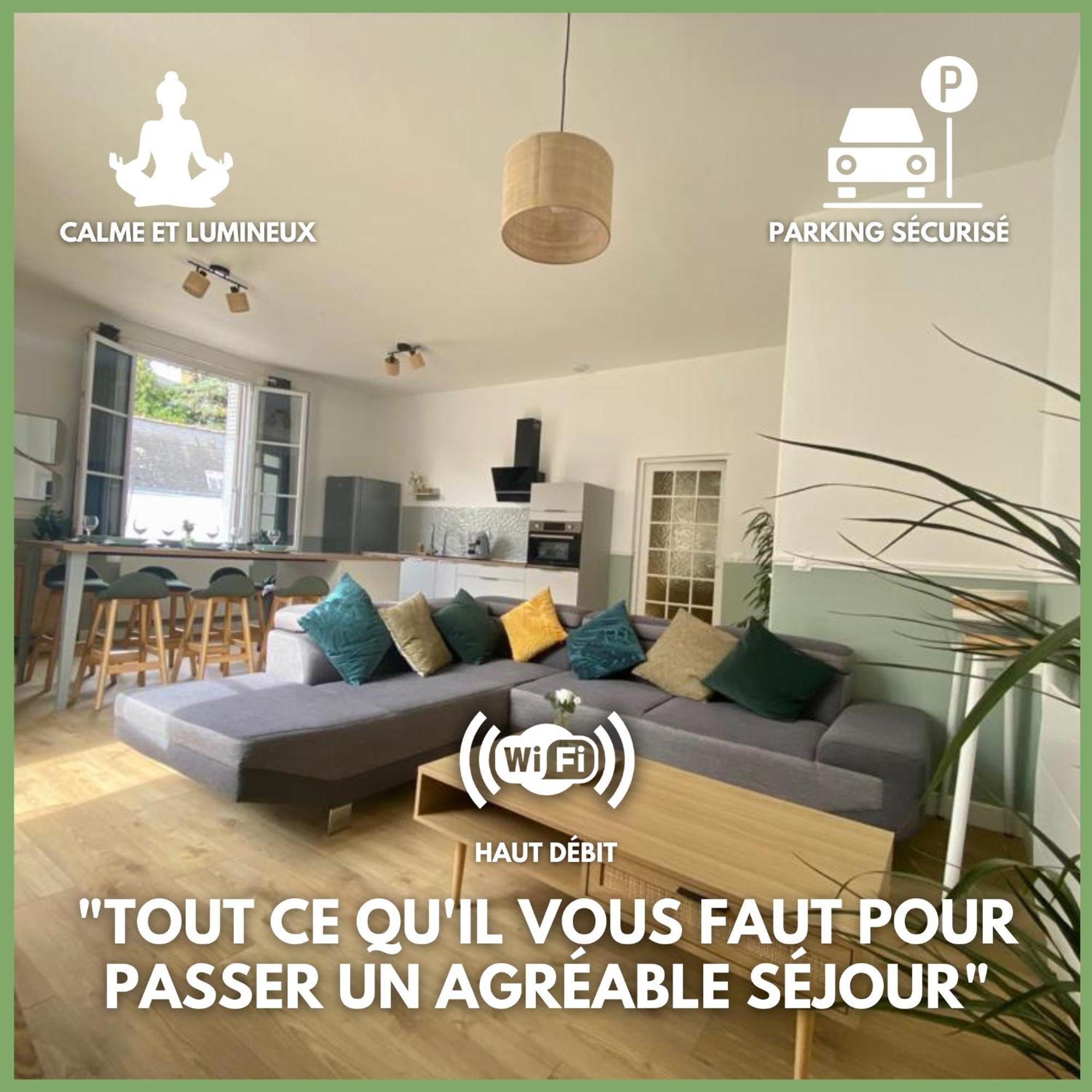 Elegance & Confort Au Coeur De Cholet ! Экстерьер фото